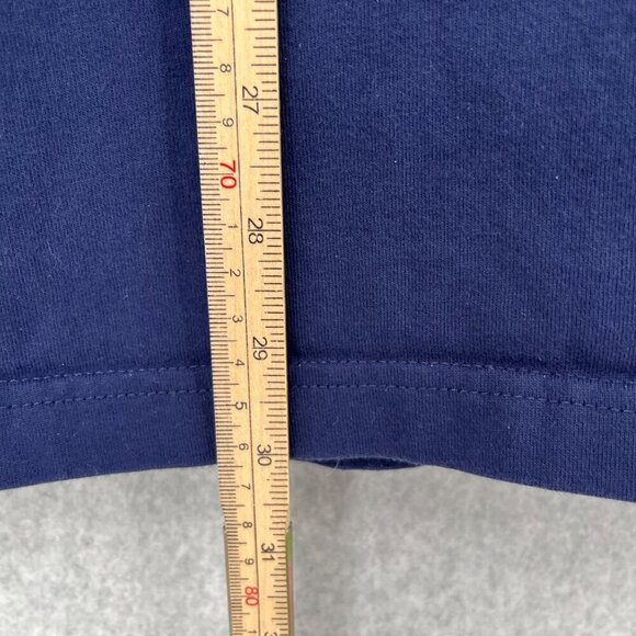 LL Bean Mens Long Sleeve Bean Boot Graphic Shirt Size L Tall Blue Outdoor GORP - Picture 8 of 10